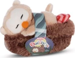NICI Eule Owluna 12cm Schlafend Im Nest