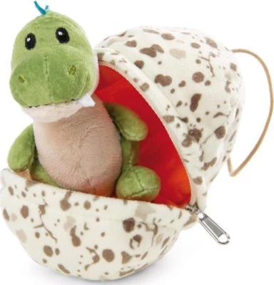 NICI Kuscheltier Dino Baby Junge Im Ei 13cm Mit Loop